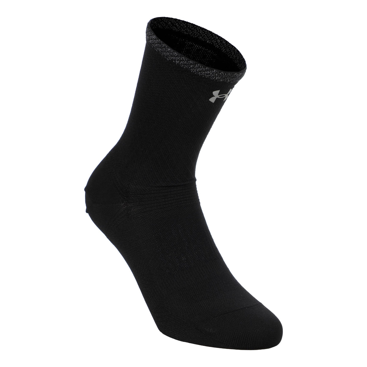 Under Armour Velociti Lite Crew  Chaussettes de running Unisex-noir, noir