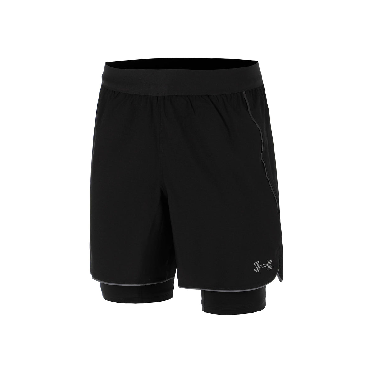 Under Armour Velociti Pro 2-in-1  Short de running Hommes-noir, argent