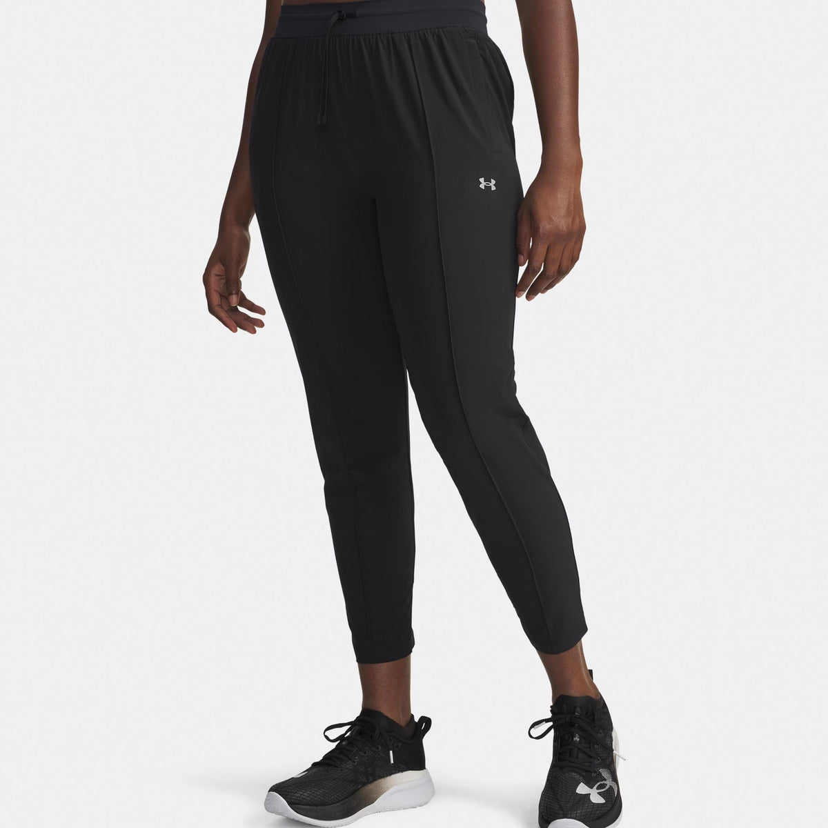 Under Armour Velociti Pro  Collant de running Femmes-noir, argent
