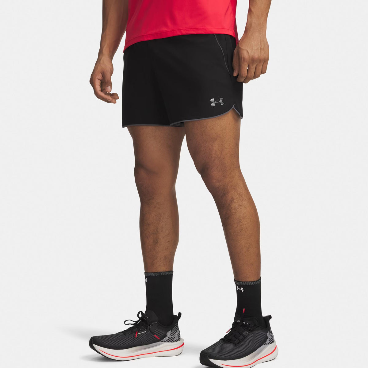 Under Armour Velociti Pro 5in  Short de running Hommes - noir, argent
