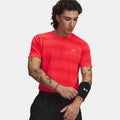 Velociti  Maillot de course Hommes - rouge, argent