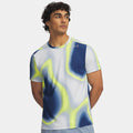 Velociti Pro Print  Maillot de course Hommes - bleu, multicouleur