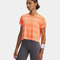 Velociti  Maillot de course Femmes - orange, argent