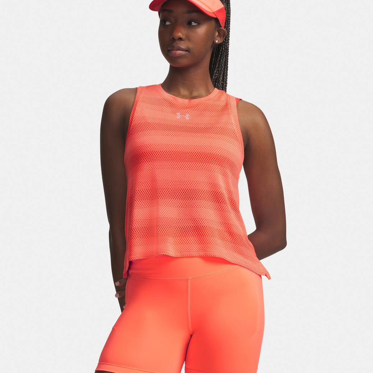 Under Armour Velociti  Maillot de course Femmes - orange, argent