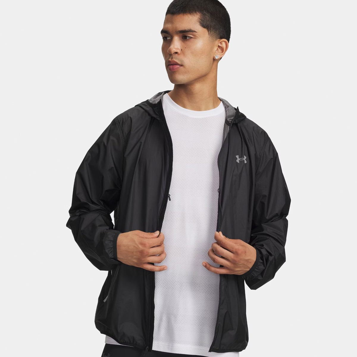 Under Armour Velociti Pro LW  Veste running Hommes-noir, argent
