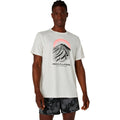 Fujitrail Logo  Maillot de course Hommes - crème