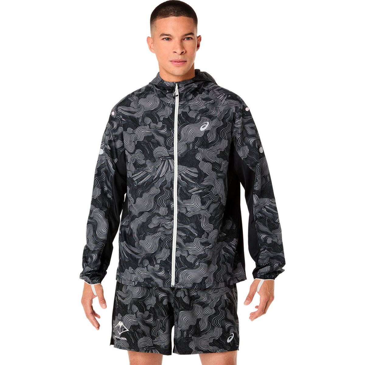 ASICS Fujitrail Packable  Veste running Hommes - noir