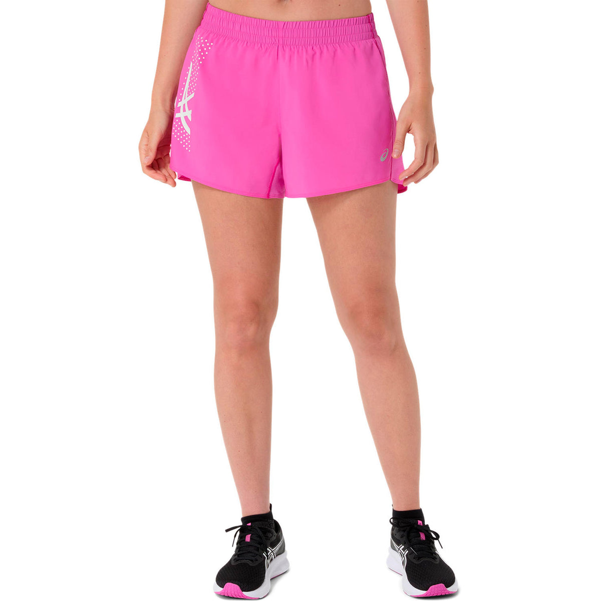 ASICS Metarun Split Short de running Femmes-rosé