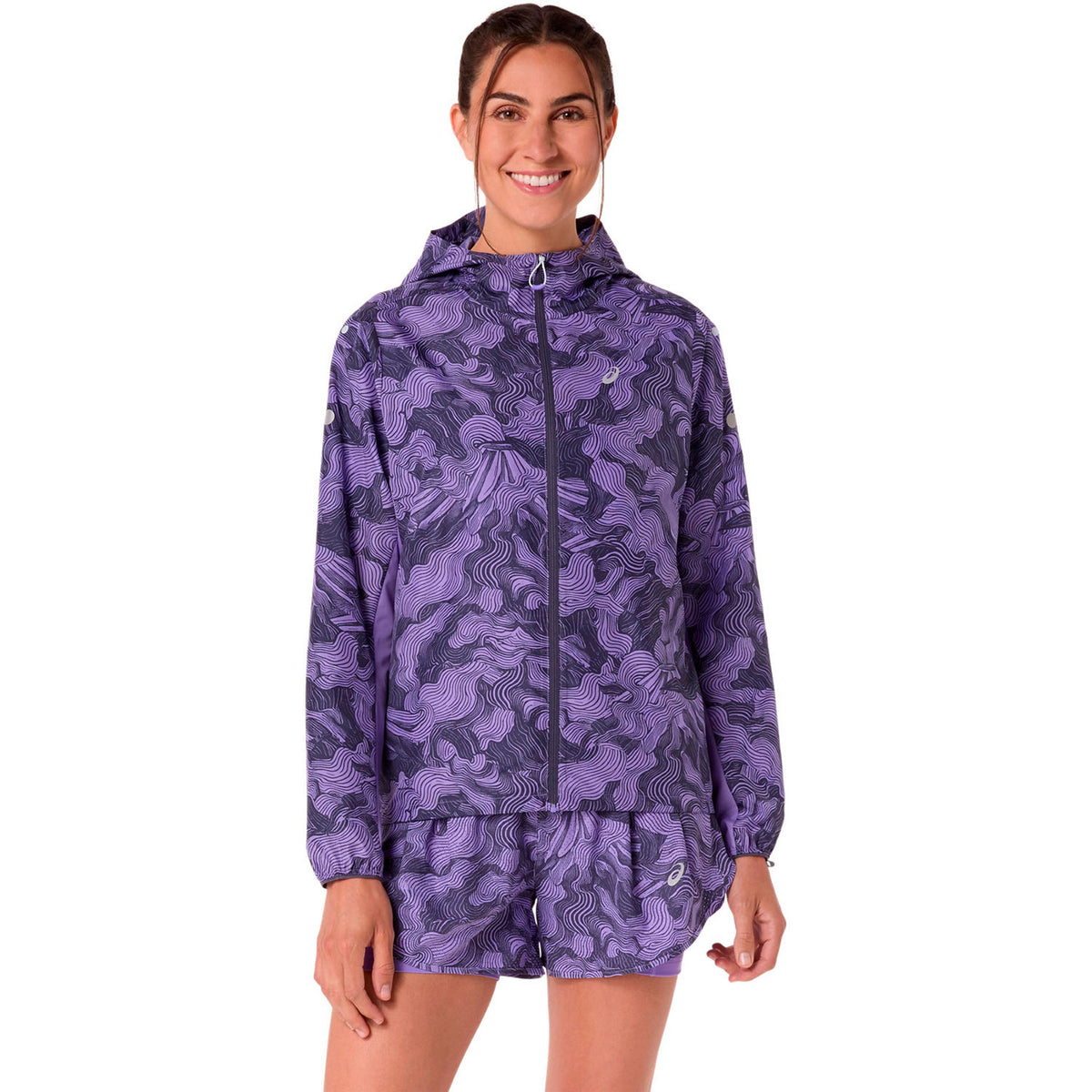 ASICS Fujitrail Packable  Veste running Femmes - lilas