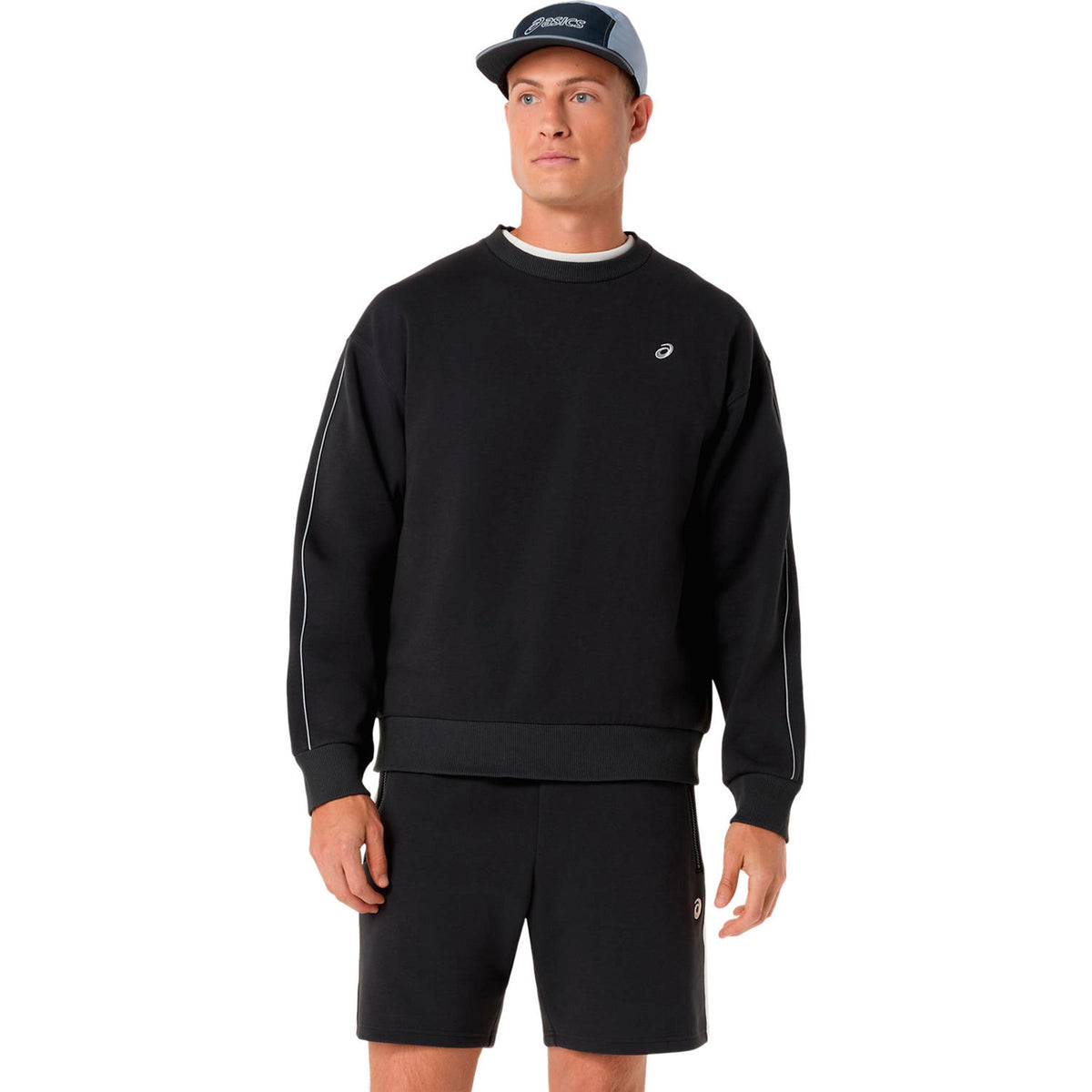 ASICS Track Club Heritage Sweat-shirt Unisex - noir