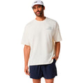 Runner Message Graphic Relaxed  Maillot de course Hommes - crème