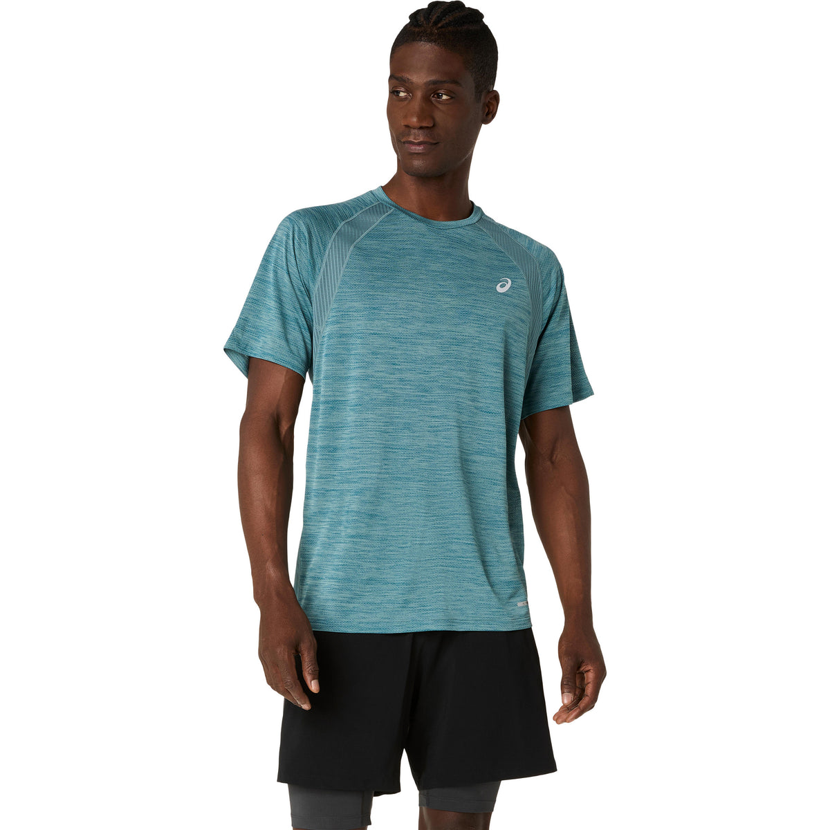 ASICS Road  Maillot de course Hommes - turquoise