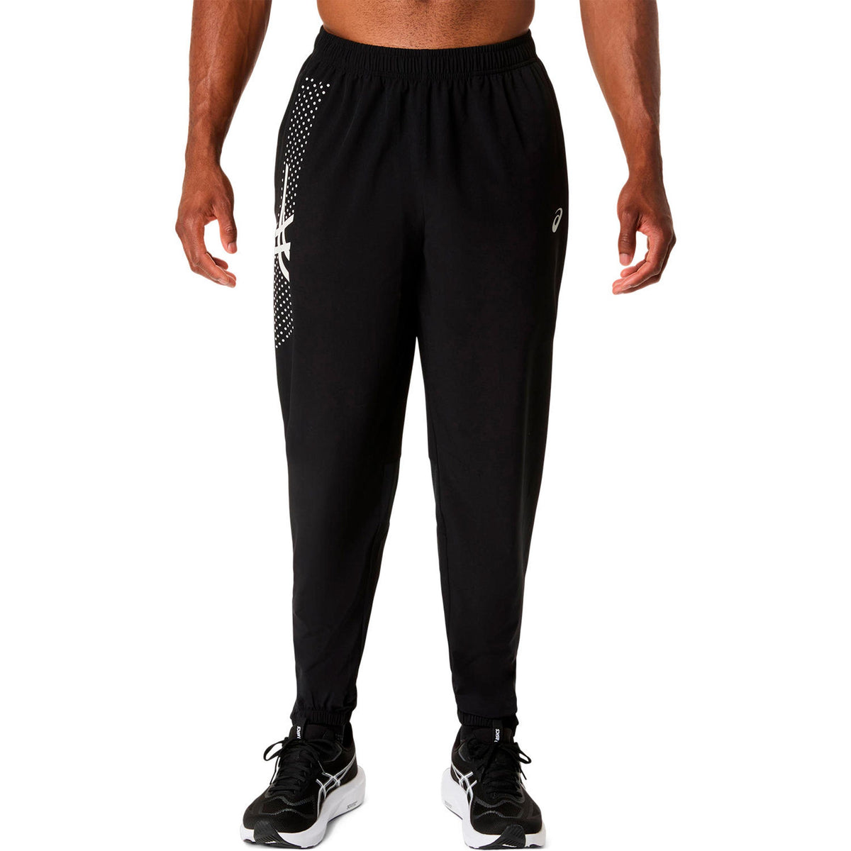 ASICS Icon Collant de running Hommes-noir, beige