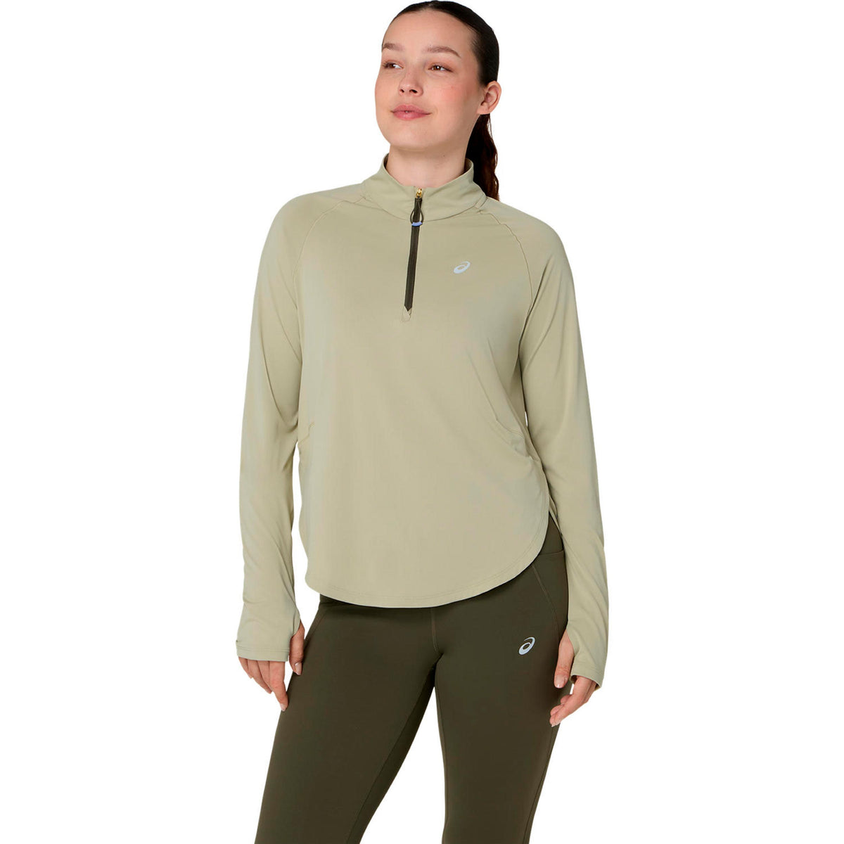 ASICS Nagino Run Adjustable Maillot de course Femmes-beige