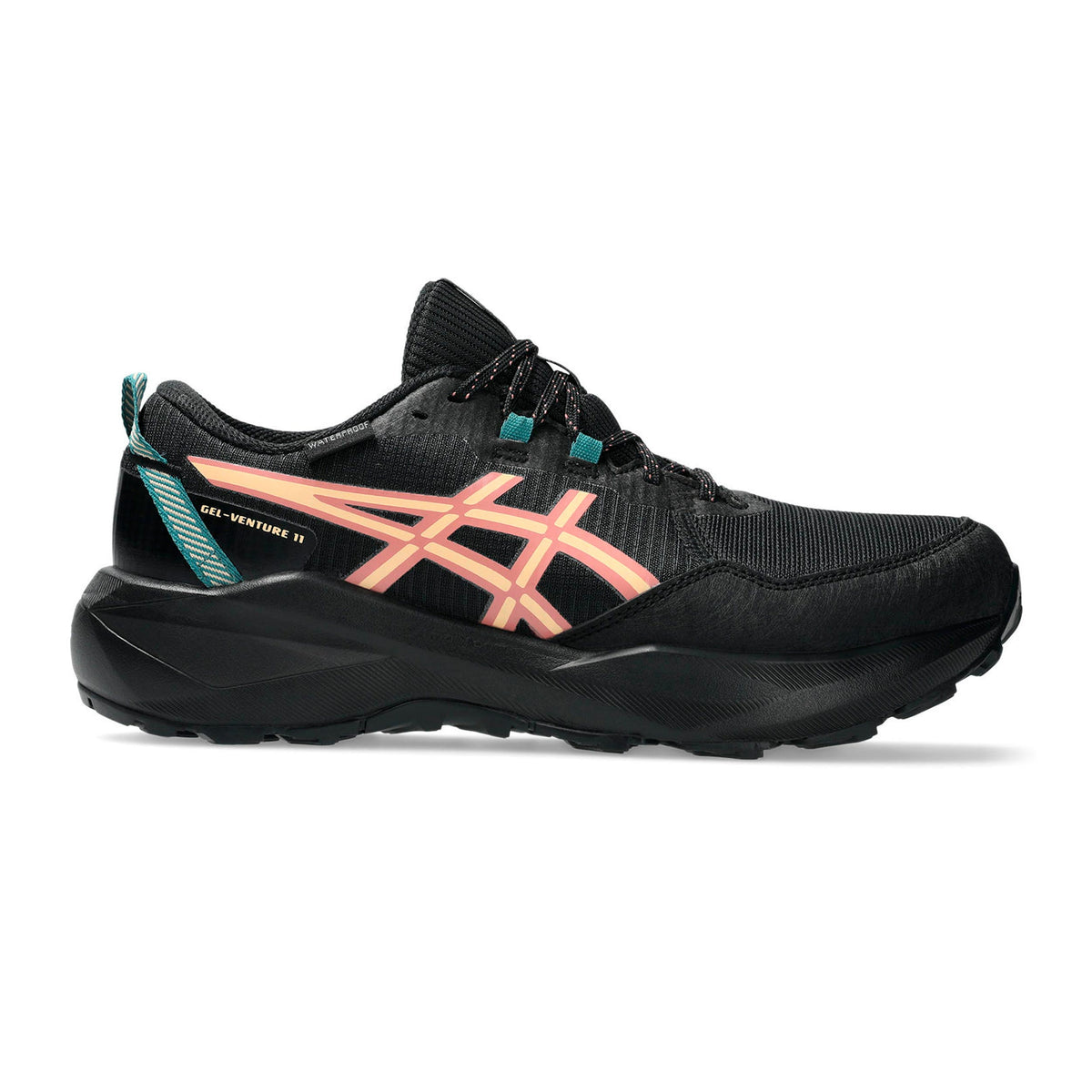 ASICS Gel-Venture 11 WP Chaussure trail Femmes - noir, orange