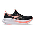 Gel-Nimbus 28 Chaussure de running sans stabilisateurs Femmes - noir, corail