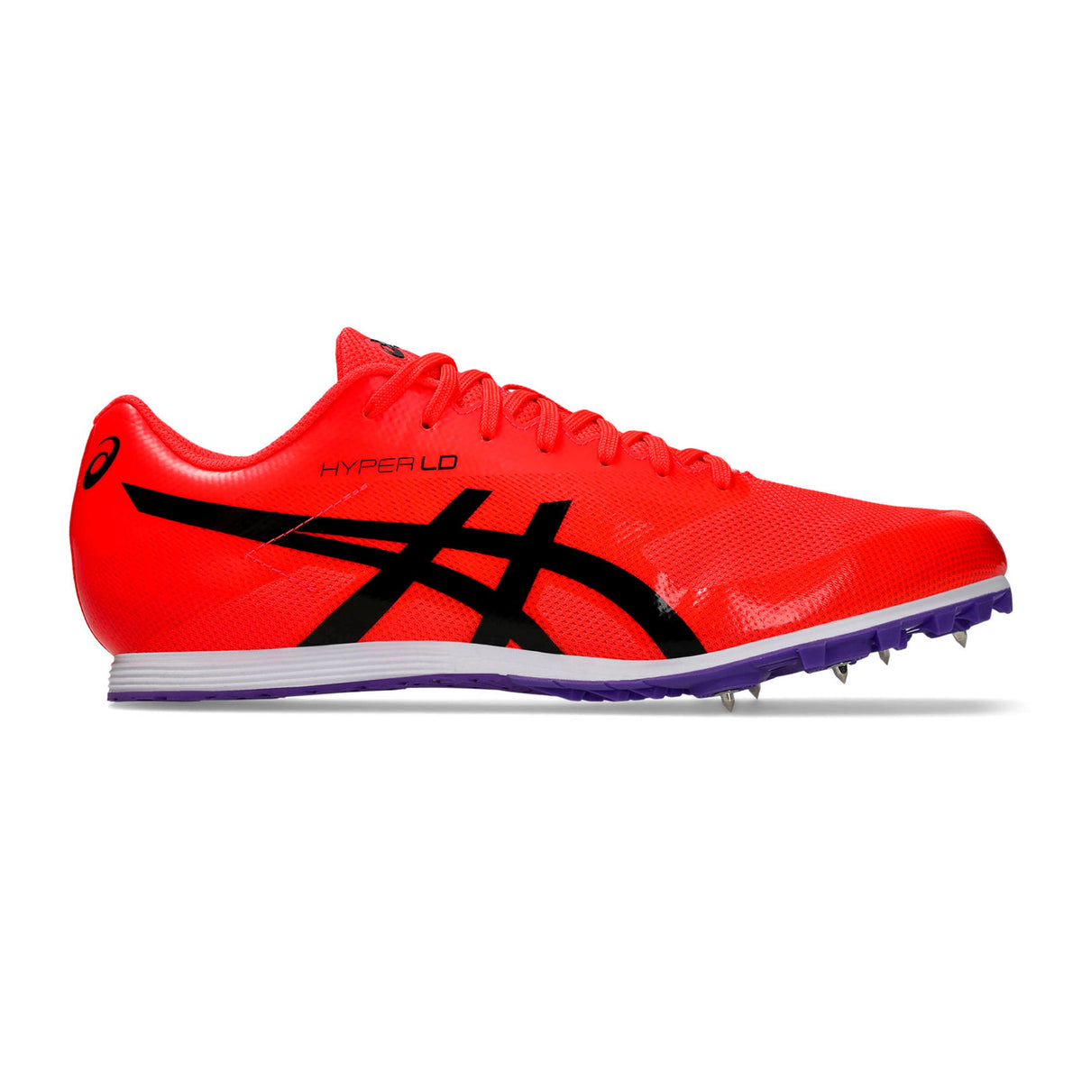 ASICS Hyper Long Distance 6 Spikes Unisex-rouge, noir