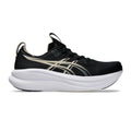 GEL-NIMBUS 28 Chaussure de running sans stabilisateurs Hommes - noir, crème