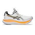 GEL-NIMBUS 28 Chaussure de running sans stabilisateurs Hommes - blanc, orange