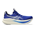 GEL-NIMBUS 28 Chaussure de running sans stabilisateurs Hommes - bleu, beige
