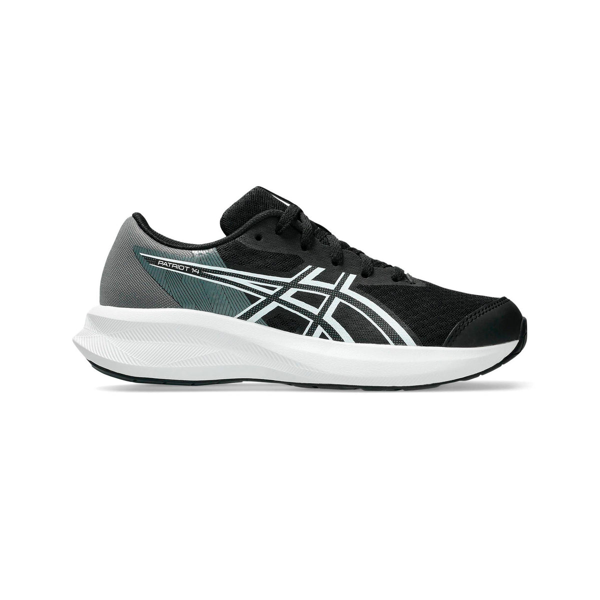 ASICS PATRIOT 14 GS Chaussure de running sans stabilisateurs Enfants - noir, blanc