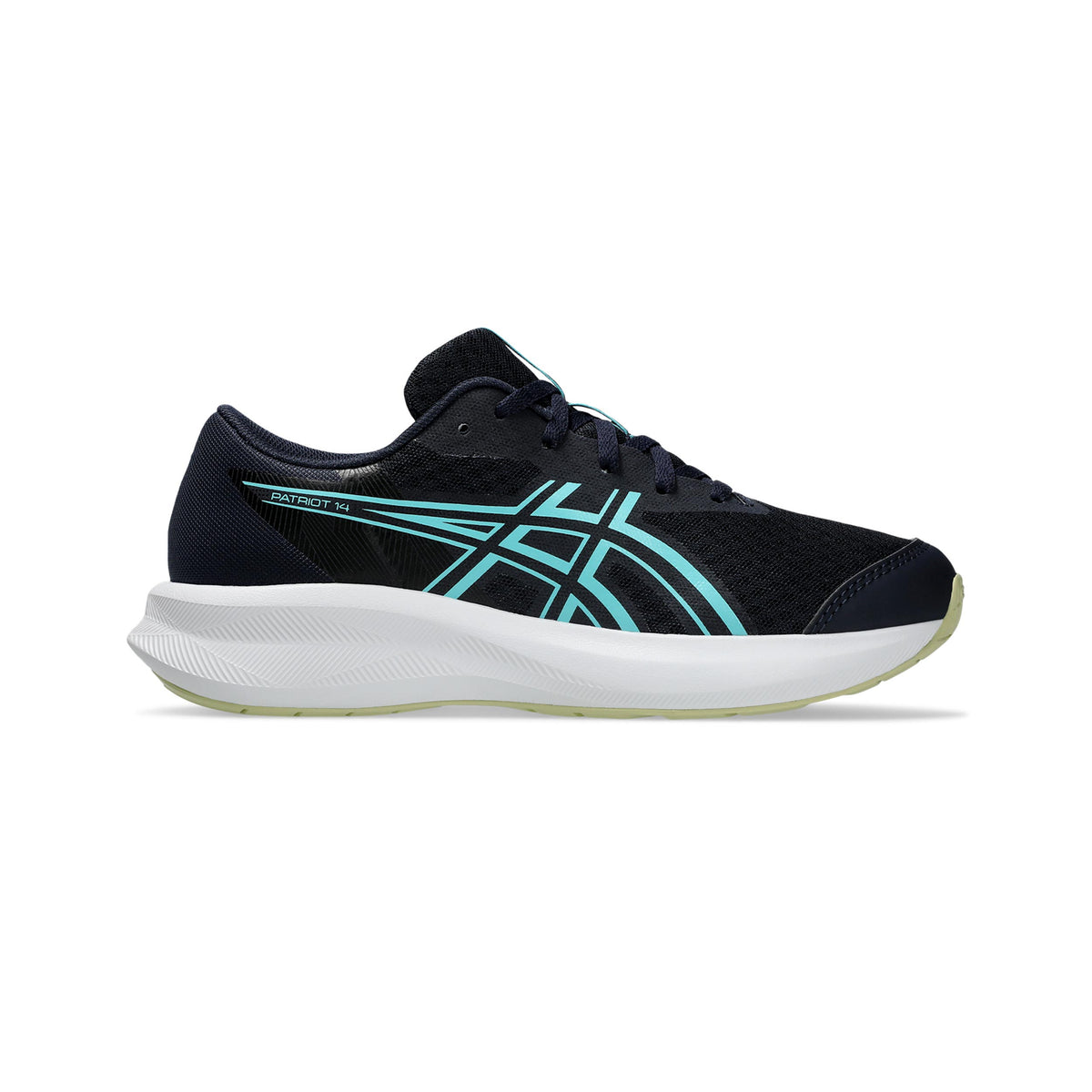 ASICS PATRIOT 14 GS Chaussure de running sans stabilisateurs Enfants - bleu foncé, turquoise