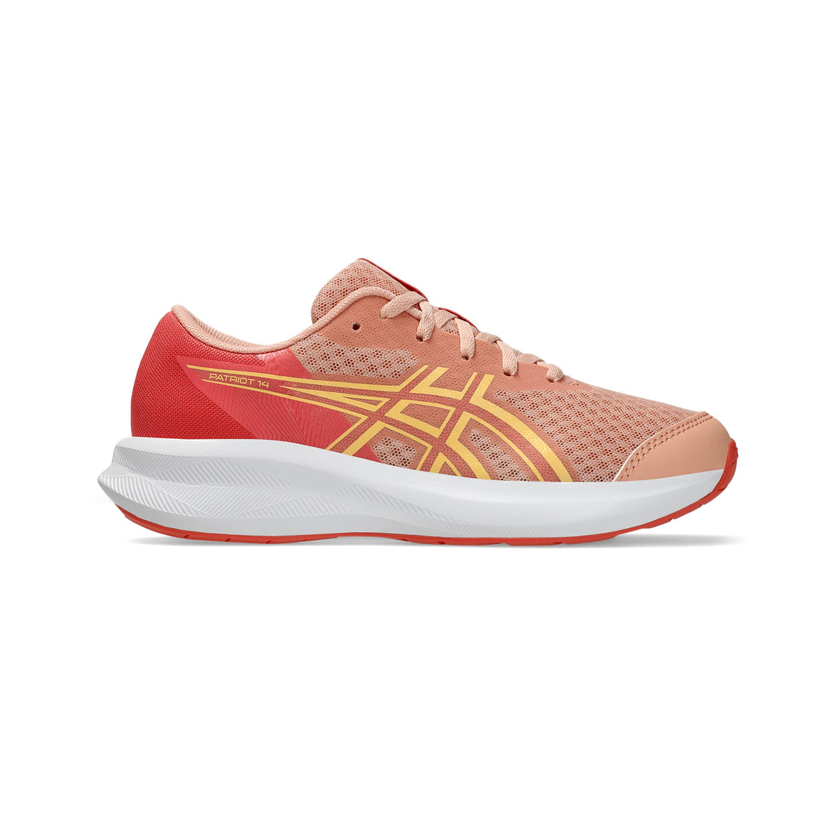 ASICS PATRIOT 14 GS Chaussure de running sans stabilisateurs Enfants - orange, abricot