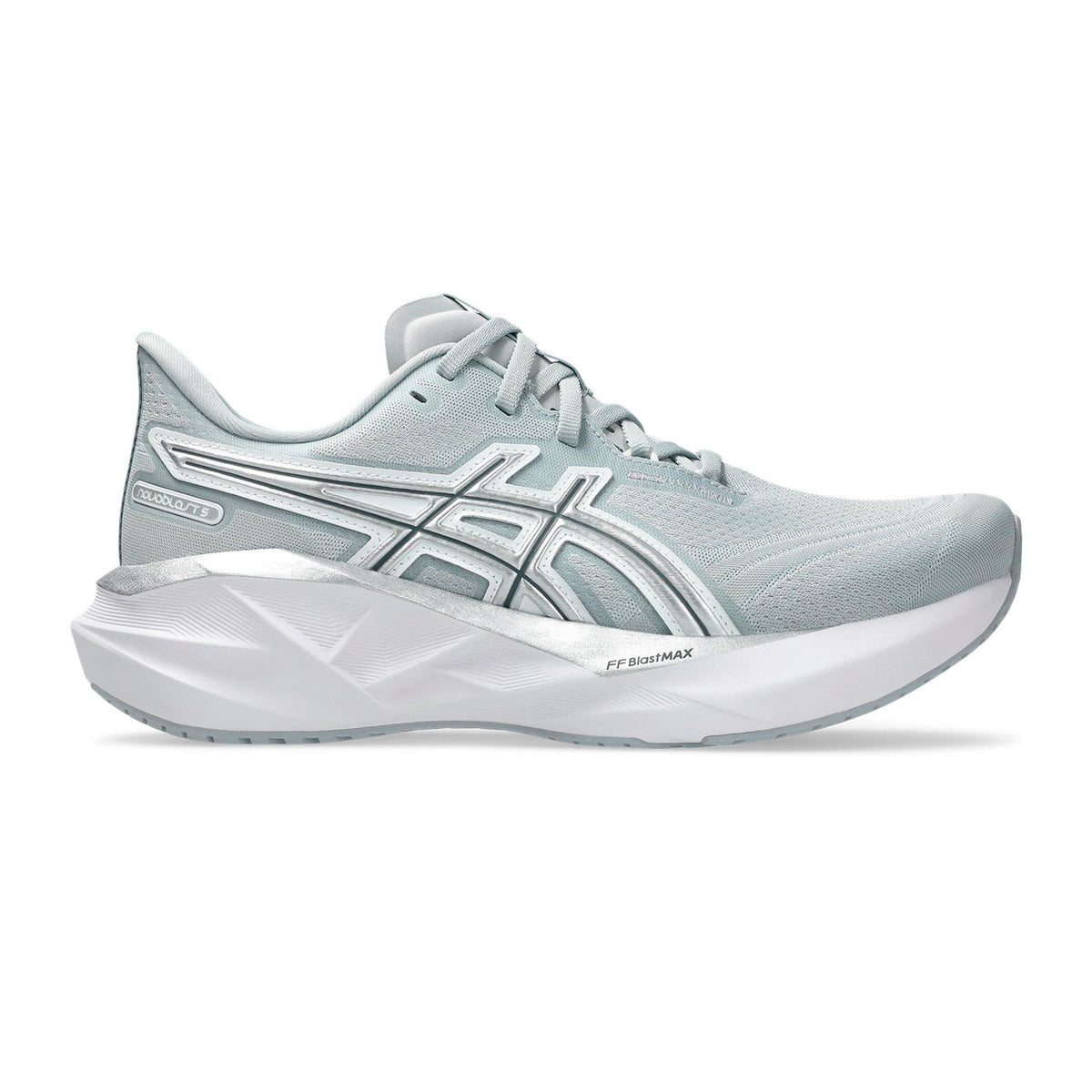 ASICS Novablast 5 ATC Chaussure de running sans stabilisateurs Femmes - gris, argent