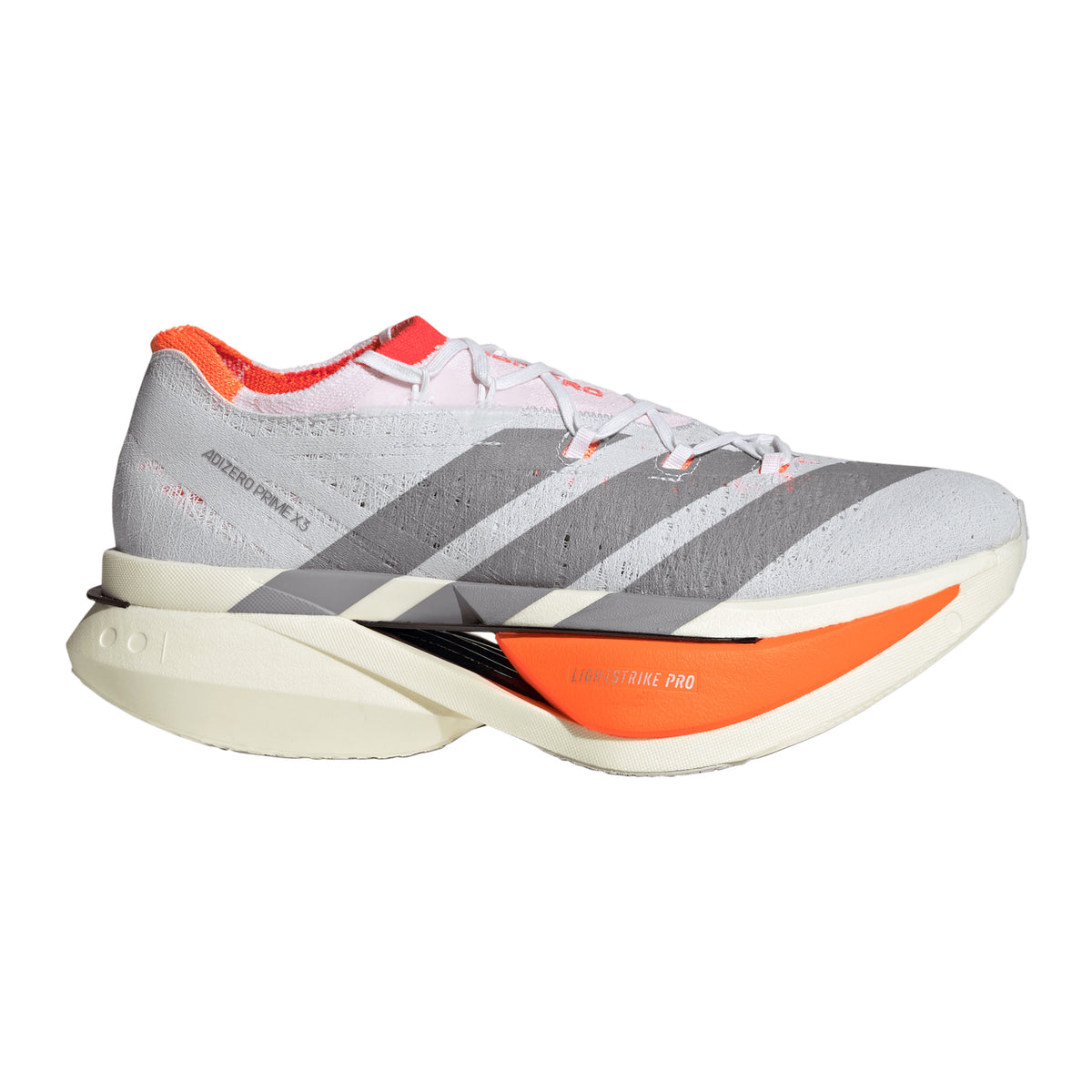 adidas Adizero Prime X3 Strung Chaussure de compétition Unisex - blanc, blanc