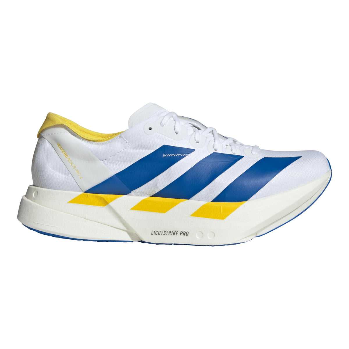 adidas adizero Adios Pro 4 Chaussure de compétition Hommes - blanc, bleu