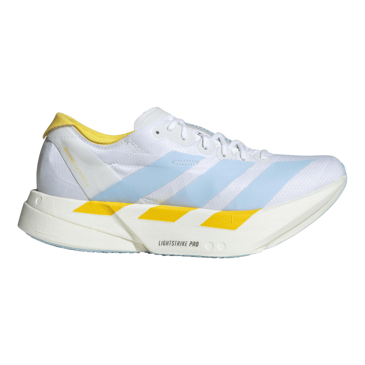 adidas adizero Adios Pro 4 Chaussure de compétition Femmes - blanc, bleu