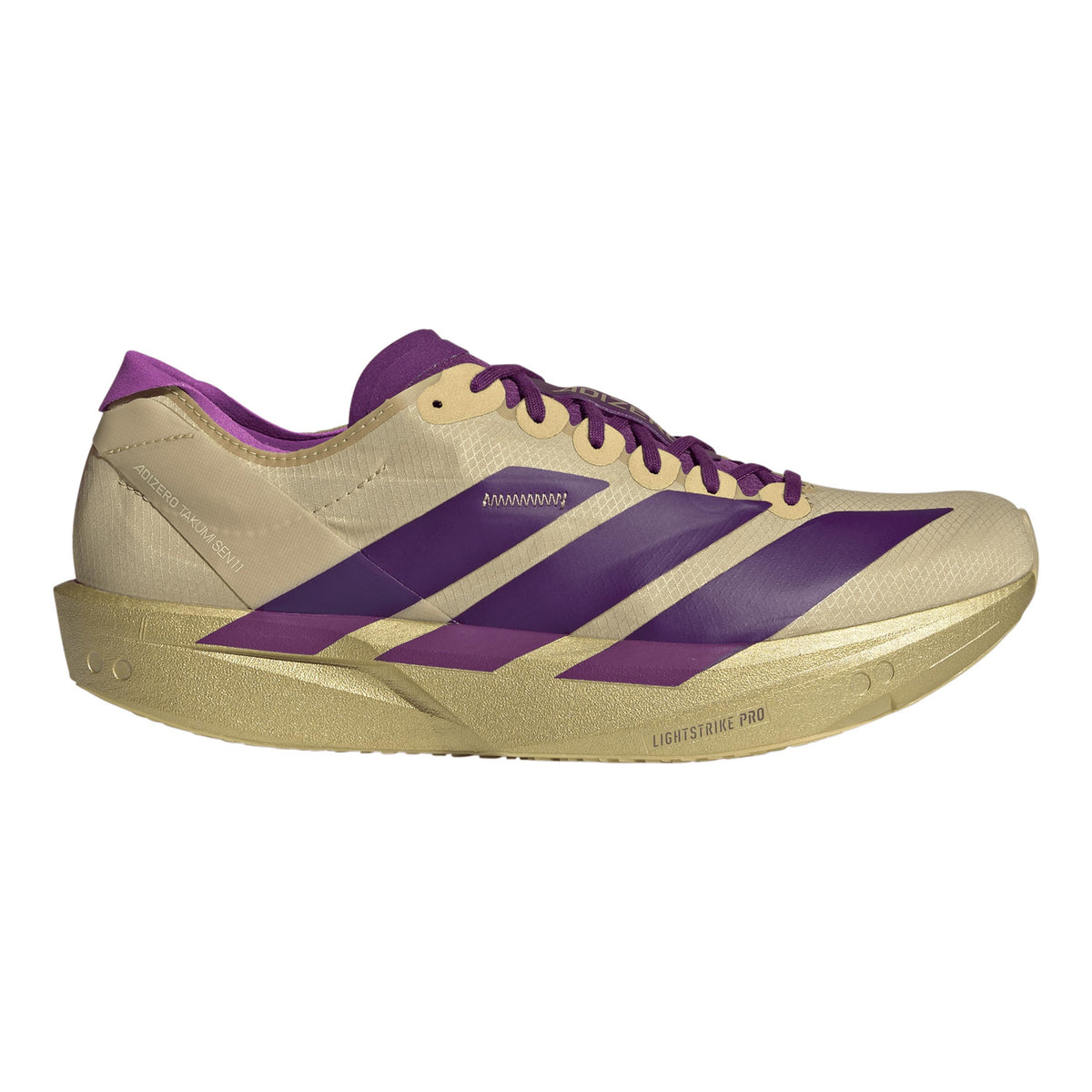 adidas Adizero Takumi Sen 11 Chaussure de compétition Hommes - beige, lilas