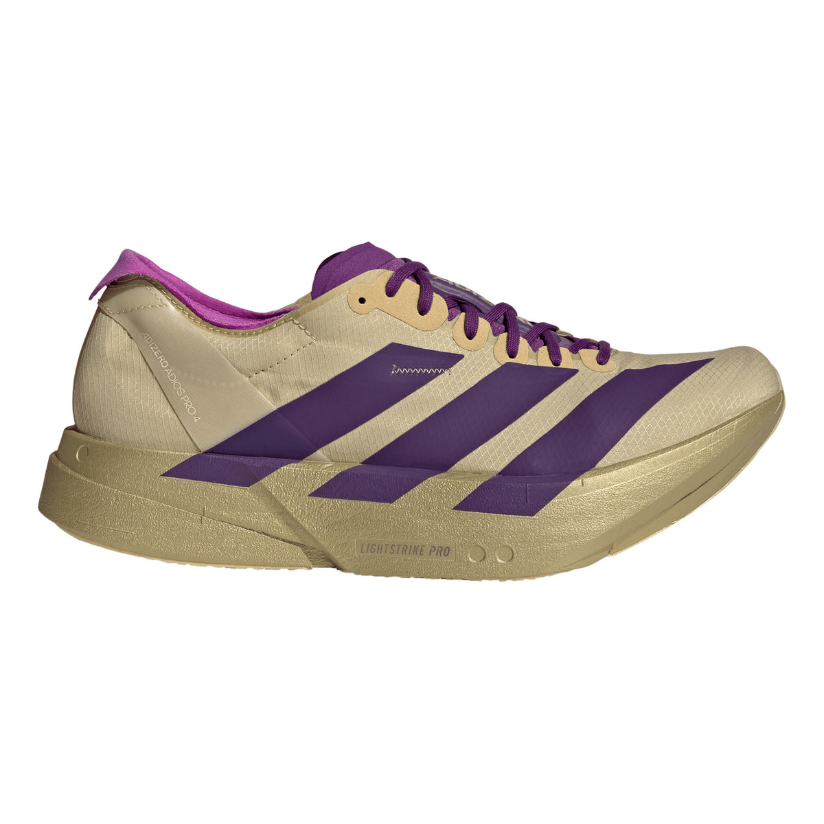 adidas adizero Adios Pro 4 Chaussure de compétition Hommes - beige, lilas