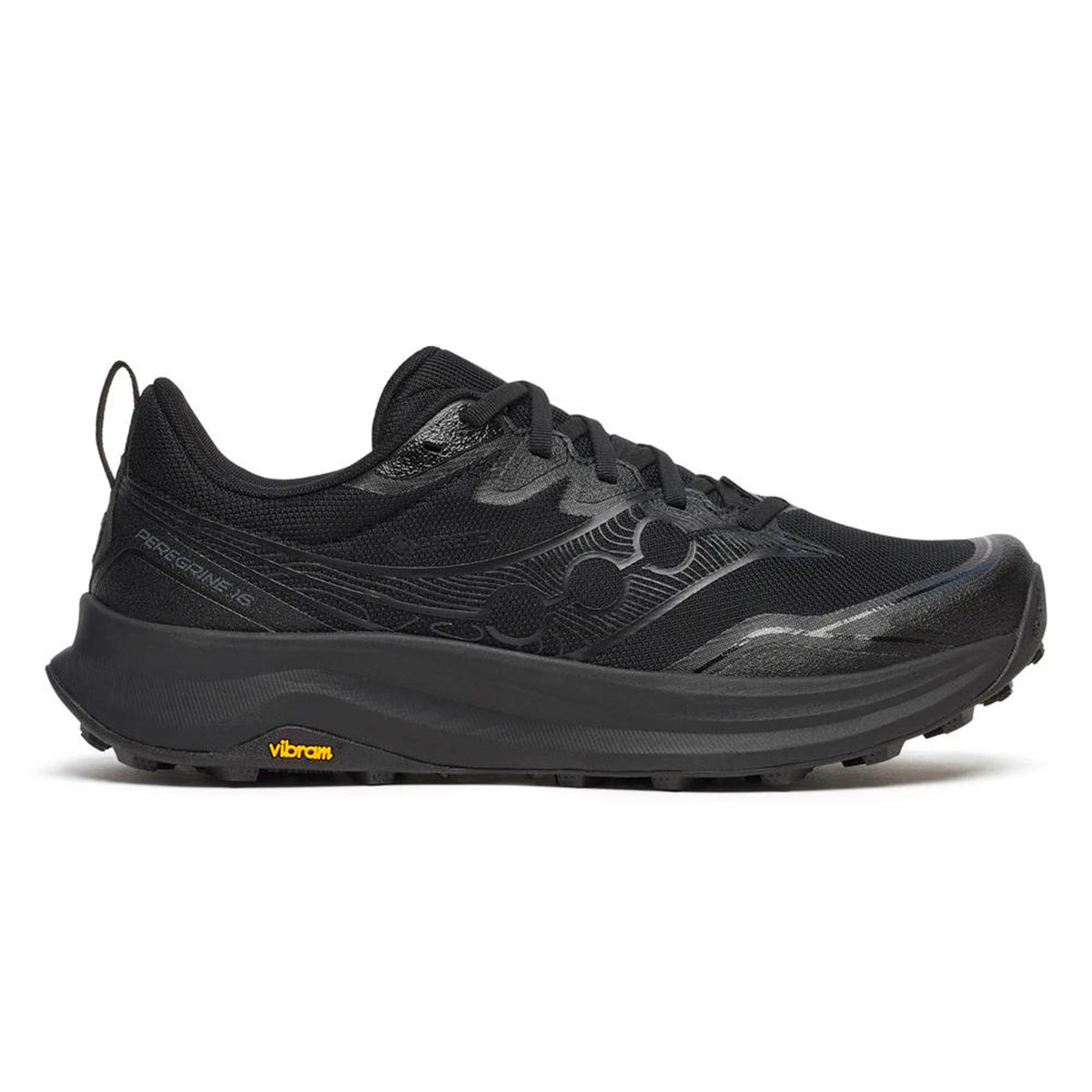 Saucony Peregrine 16 GTX Chaussure trail Hommes - noir, noir