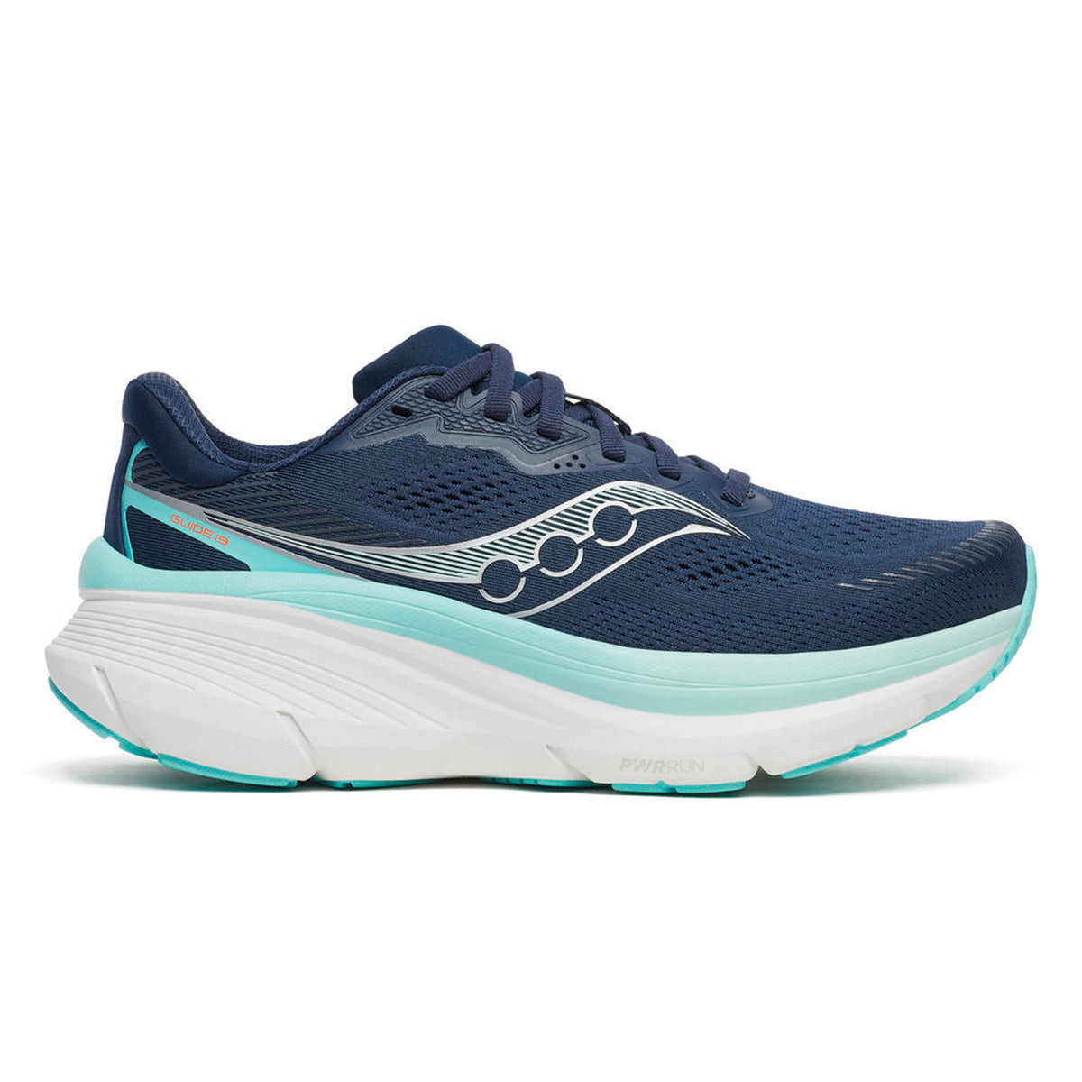Saucony Guide 19 Chaussure de running avec stabilisateurs Femmes-bleu foncé, blanc