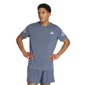 adi365 Maillot de course Hommes - bleu gris, gris
