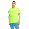adi365 Maillot de course Hommes - jaunes fluo