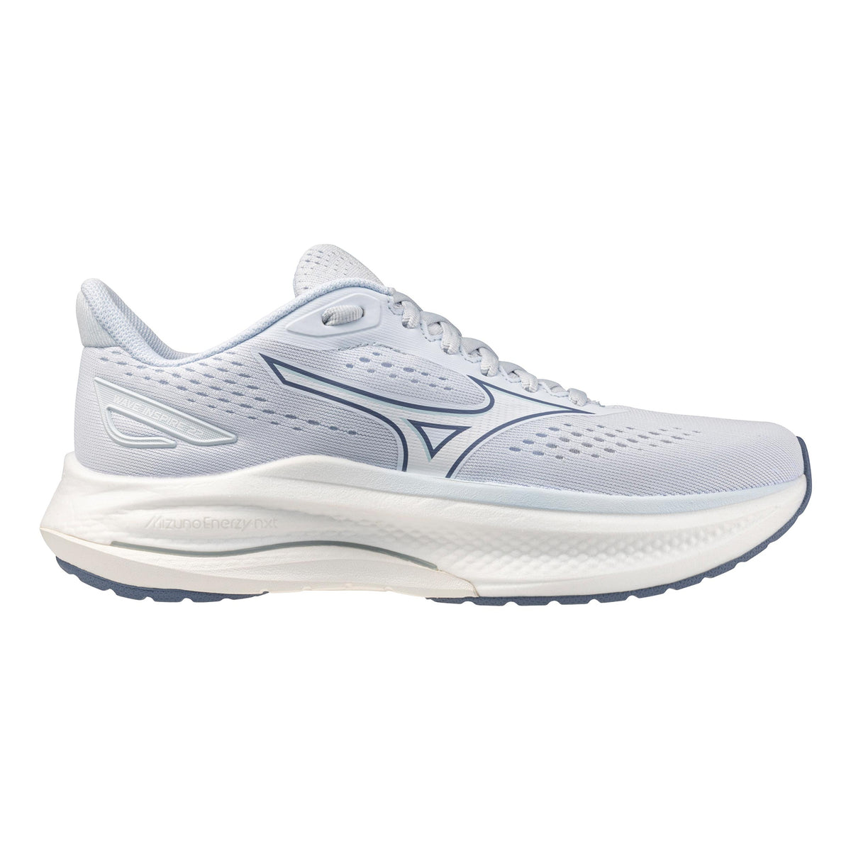 Mizuno Wave Inspire 22  Chaussure de running avec stabilisateurs Femmes - bleu clair, blanc