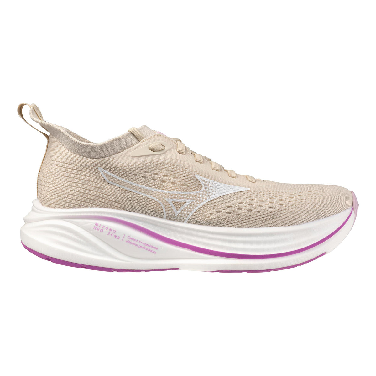 Mizuno Neo Zen 2  Chaussure de running sans stabilisateurs Femmes - beige, blanc