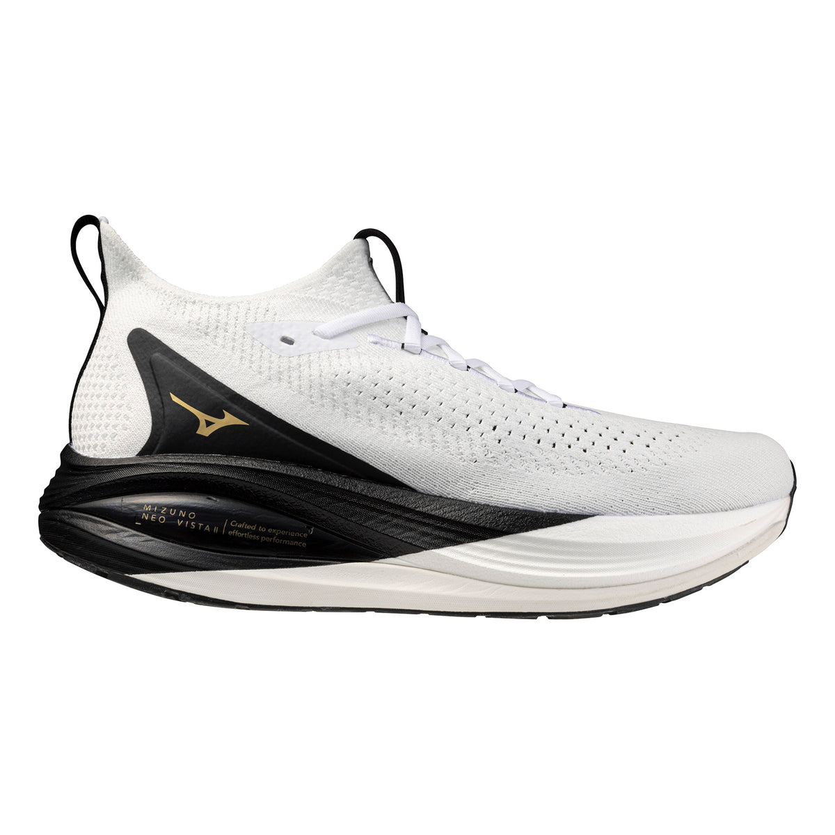 Mizuno Neo Vista 2                  Chaussure de running sans stabilisateurs Unisex-blanc, noir