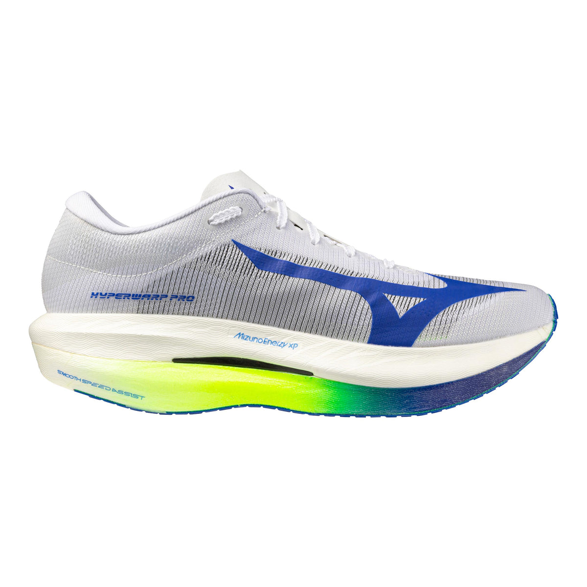Mizuno Hyperwarp Pro  Chaussure de compétition Unisex - gris clair, bleu