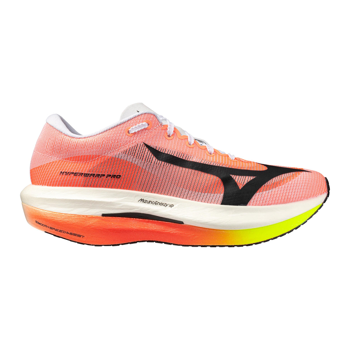 Mizuno Hyperwarp Pro  Chaussure de compétition Unisex - corail, blanc