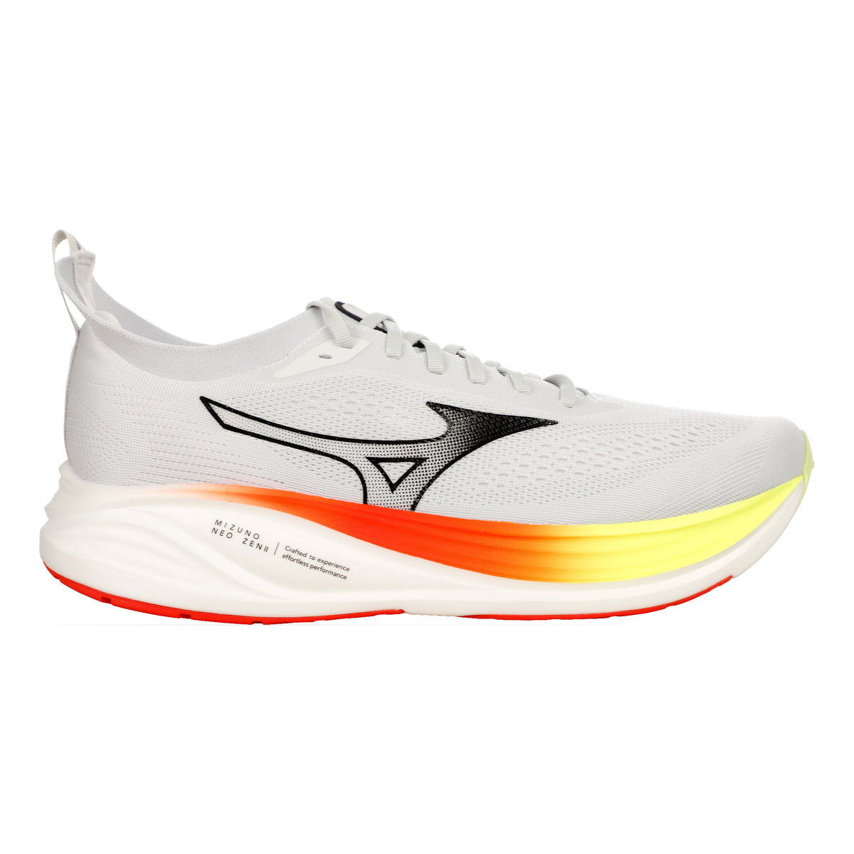 Mizuno Neo Zen 2  Chaussure de running sans stabilisateurs Hommes - gris clair, orange