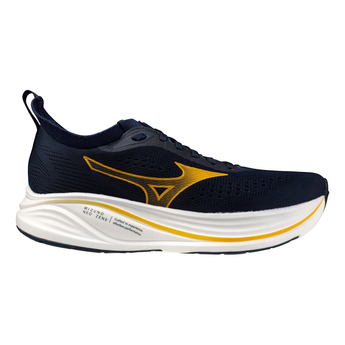Mizuno Neo Zen 2  Chaussure de running sans stabilisateurs Hommes - bleu foncé, or