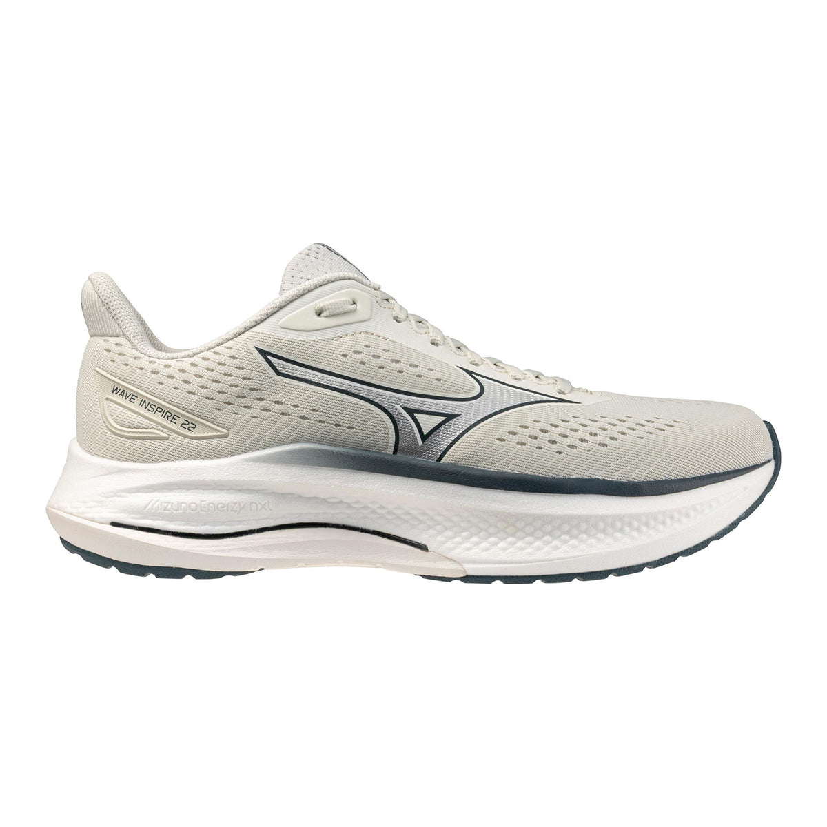 Mizuno Wave Inspire 22  Chaussure de running avec stabilisateurs Hommes - beige, gris