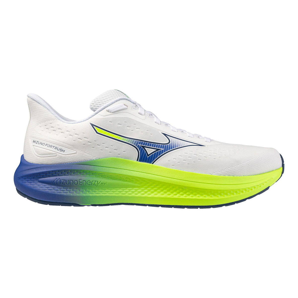 Mizuno Fortrush  Chaussure de running avec stabilisateurs Hommes - blanc, bleu