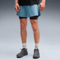 Dreamrun DryCell 2in1 5in  Short de running Hommes - bleu