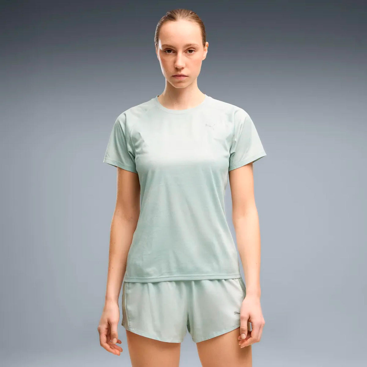 Puma Velocity AOP  Maillot de course Femmes - vert clair