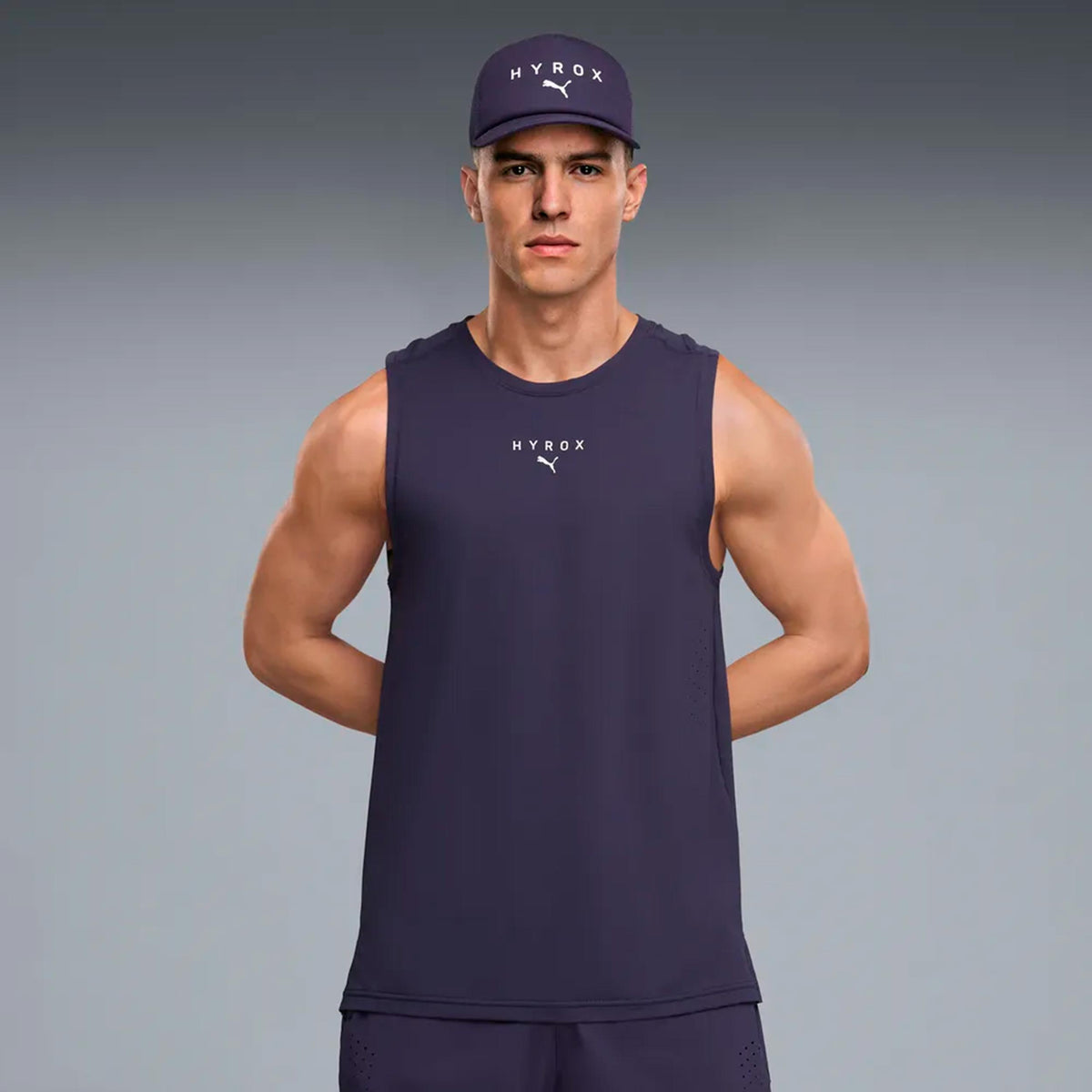 Puma HYROX Dryelite Maillot de course Hommes-violet