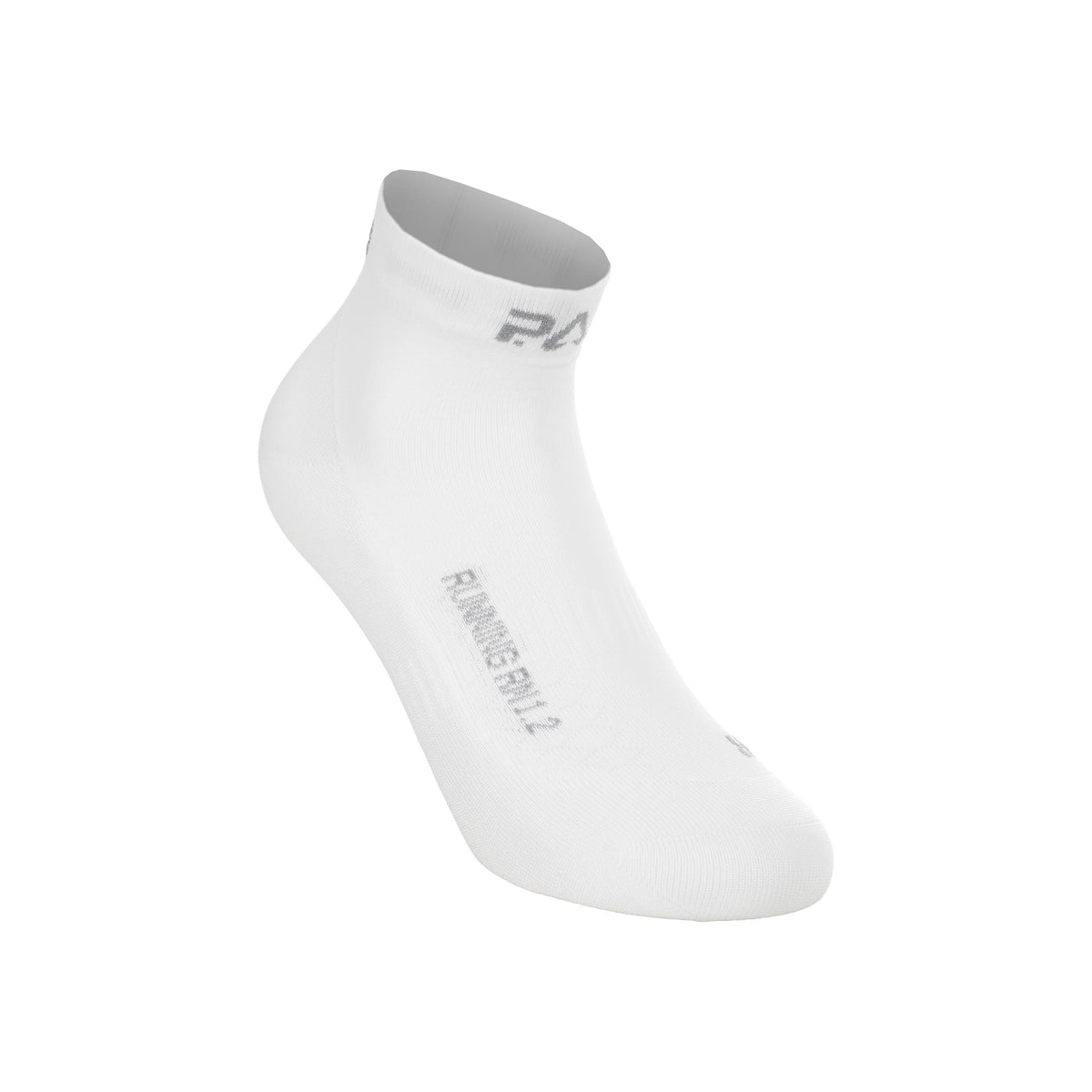 P.A.C. RN 1.2 Reflective Ultralight Speed Chaussettes de running Hommes-blanc, blanc